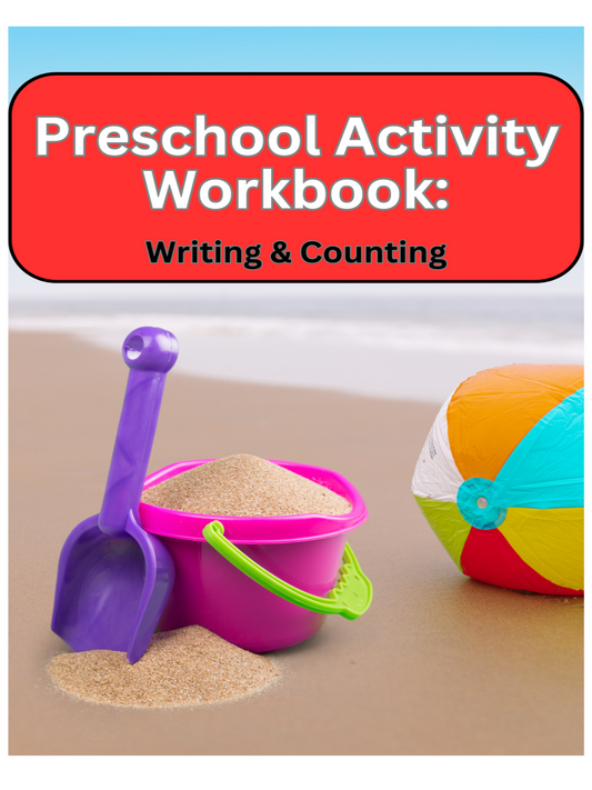 Preschool Activity Workbook(Beach)